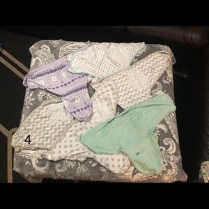 Assorted swaddles set of 6